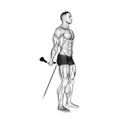 آموزش اجرای حرکت مچ دست ایستاده سیم‌کش