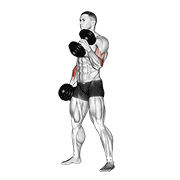 آموزش اجرای حرکت جلوبازو چکشی