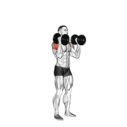 آموزش اجرای حرکت دمبل پرس دبلیو